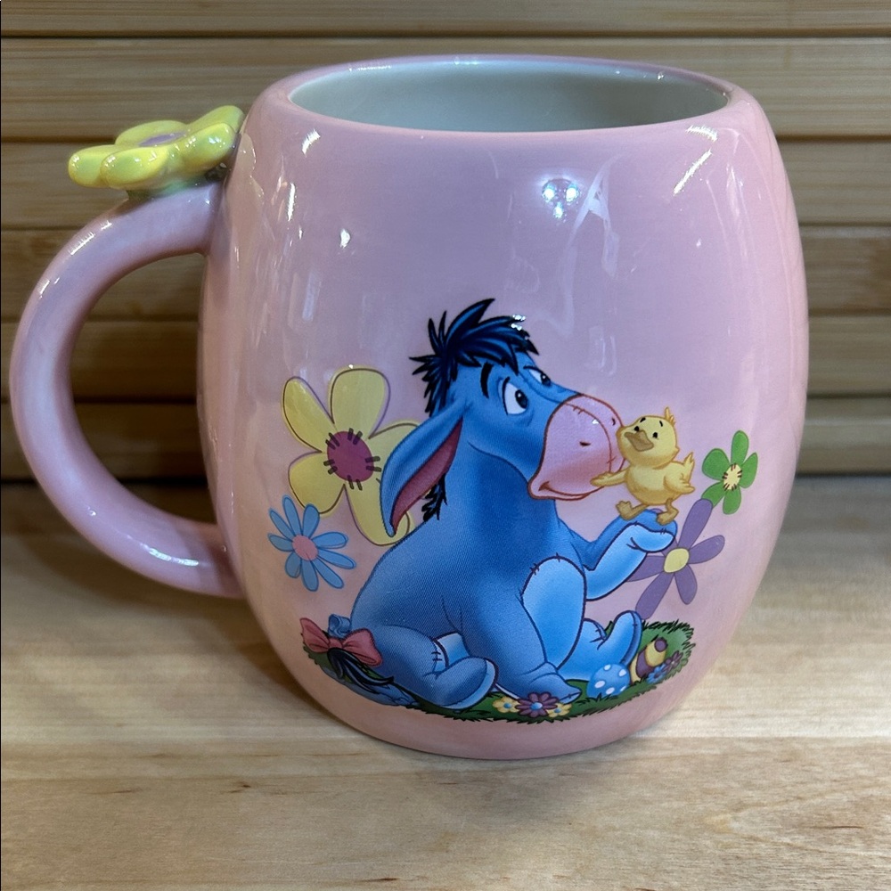 Eeyore Pink Ceramic Mug - Picture 2 of 4